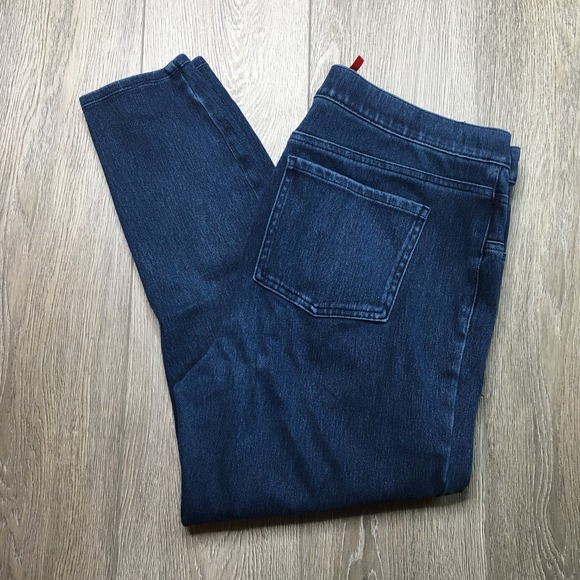 Spanx Jean-ish Dark Blue XL cropped - Picture 3 of 9
